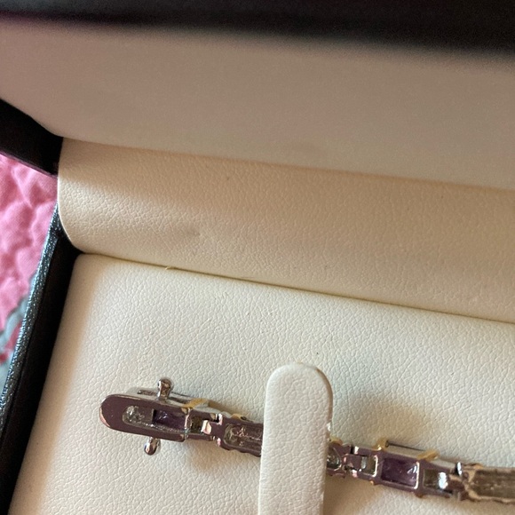 Littman Jewelers Silver, Gold, and Purple Bracelet NWOT in Box - Picture 7 of 10